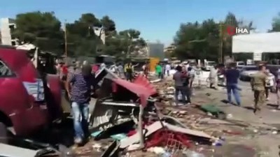  - Lübnan'da freni patlayan kamyon dehşet saçtı: 5 ölü