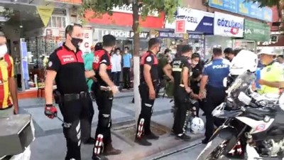 motorize ekip -  Motorize polis ekipleri kaza yaptı: 2 yaralı Videosu