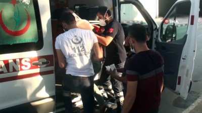 polis ekipleri -  Karaman’da virajı alamayan sürat motoru devrildi: 2 yaralı Videosu