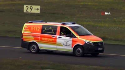 helikopter -  - Almanya'da genç pilot planörle yere çakıldı Videosu
