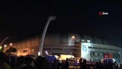 Fatih Terim Stadyumu'nda elektrikler gitti