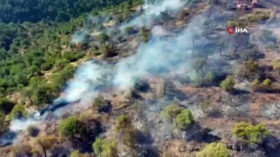 helikopter -  Gaziantep'te orman yangını Videosu