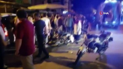 kamera -  İznik'te motosiklet otomobile böyle çarptı Videosu