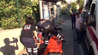 silahli saldiri -  Bacağından vuruldu, sürünerek otobüs durağına geldi Videosu