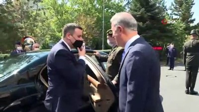 askeri toren -  Bakan Akar, Malta İçişleri Bakanı Byron ile görüştü Videosu