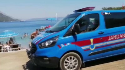 gesi -  Plajlarda jandarmadan maske uyarısı Videosu