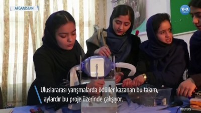 solunum cihazi - Afgan Kız Robot Takımı Yine İş Başında Videosu