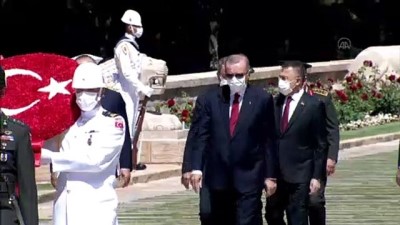 kabiliyet - Cumhurbaşkanı Erdoğan YAŞ üyeleri ile Anıtkabir'i ziyaret etti - ANKARA Videosu