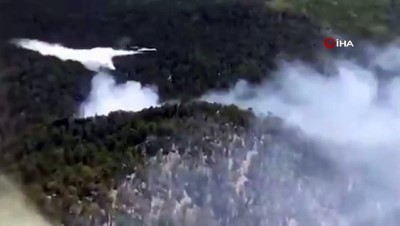 karaagac -  Kızıldağ’daki orman yangını kontrol altına alındı Videosu