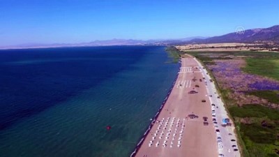 cankurtaran - Konya'nın 'denizinde' plaj keyfi Videosu