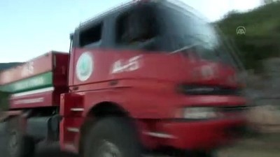 helikopter - Ormanlık alandaki yangın kontrol altına alındı - ANTALYA Videosu