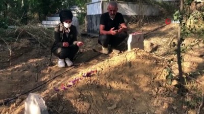 bayram sekeri -  Vahşice öldürülen Pınar Gültekin’in mezarına bayram şekeri bırakıldı Videosu