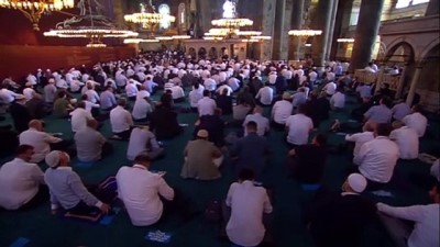 Ayasofya-i Kebir Cami-i Şerifi'nde 86 yıl sonra ilk hutbe okundu (5) - İSTANBUL