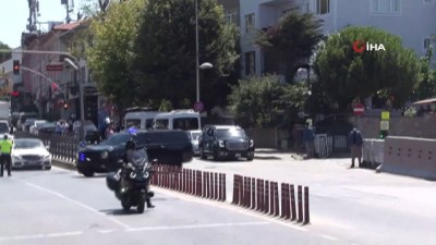  Cumhurbaşkanı Erdoğan, Ayasofya Camii Kebir'in açılışı için Kısıklı'dan hareket etti