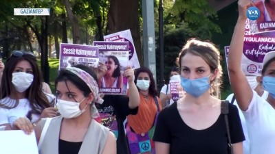 cinayet - Gaziantep’te Pınar Gültekin Protestosu Videosu