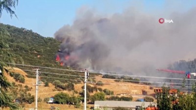  İzmir’deki korkutan orman yangını kontrol altına alındı