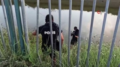 dalgic polis -  Köpeği kurtarmak isterken sulama kanalında kaybolan gencin cesedi bulundu Videosu
