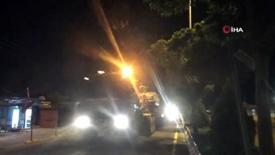 askeri arac -  Sınıra askeri sevkıyat Videosu