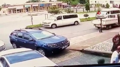cinayet ani -  Araç park etme meselesi nedeniyle yaşanan cinayetin görüntüleri ortaya çıktı Videosu