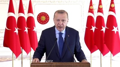 Cumhurbaşkanı Erdoğan: 'Bizim kimsenin toprağında, doğal kaynağında gözümüz yoktur' - İSTANBUL