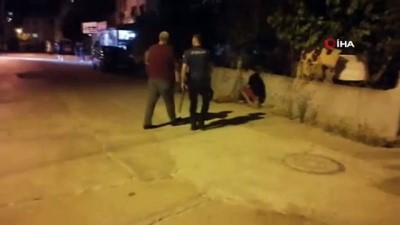 dayakci koca -  Eşini sokak ortasında darp etti Videosu