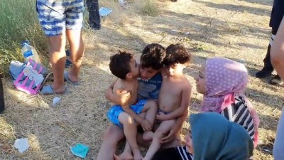 ikiz cocuk - İznik Gölü'nde boğulma tehlikesi geçiren ikizlerini kurtarmak isteyen baba ve akrabası kayboldu - BURSA Videosu