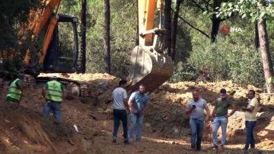 gaz sizintisi -   Sarıyer Kent Ormanı’nda doğalgaz borusu patladı Videosu