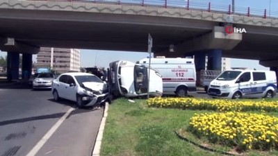 cakal -  Çarpışan iki araçtan burunları bile kanamadan kurtuldular Videosu