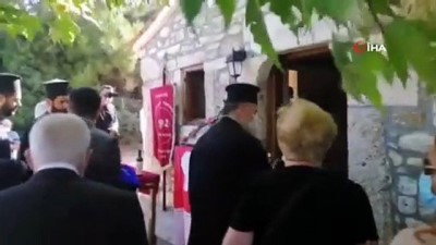 isaf -  Fener Rum Ortodoks Patriği Bartholomeos Bozcaada’da düzenlenen geleneksel ayine katıldı Videosu