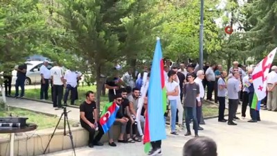  - Gürcistan’daki Türklerden Azerbaycan’a destek mitingi