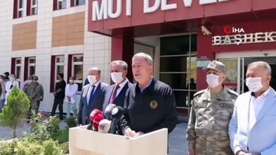 yarali askerler -  Bakan Akar: '4 askerimiz, 2 sivil şoförümüz hayatını kaybetti' Videosu