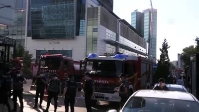 yukselen - Başkentte iş merkezinde yangın (3) - ANKARA Videosu