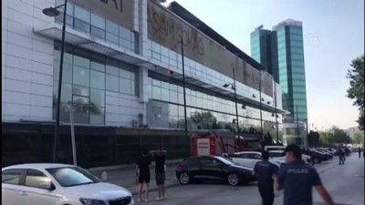 yukselen - Başkentte iş merkezinde yangın - ANKARA Videosu