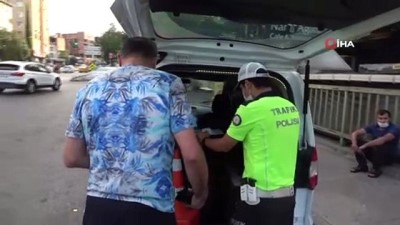 kis saati -  Korona virüs denetiminde emniyet kemeri takmayan sürücülere ceza yağdı Videosu