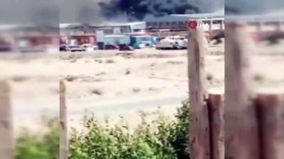 itfaiye araci -  - Mısır’da cips fabrikasında yangın Videosu