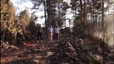 dikkatsizlik - Orman yangınının mangaldan çıktığı tespit edildi - BURDUR Videosu