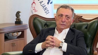 Beşiktaş Başkanı Çebi: Sergen hoca istiyorsa ömrünü burada geçirsin, başarılı olacağına inanıyorum - İSTANBUL
