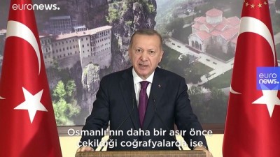 euro - Erdoğan: Tarihi eserleri korumada Batılı hiçbir devletin Türkiye'ye söz söyleme hakkı yok Videosu