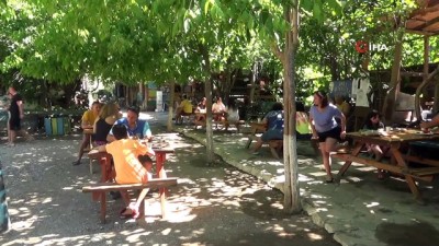 isaf -  Olimpos ve Adrasan’da bayram hareketliliği Videosu