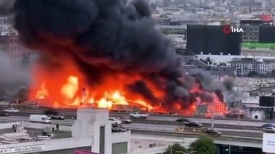  - San Francisco'da korkutan yangın
- İş yerinde çıkan yangın 5 binaya sıçradı