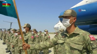 hava savunmasi -  - Türk askeri Azerbaycan’da törenle karşılandı Videosu