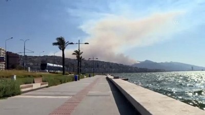 teleferik - Balçova'da orman yangını (3) - İZMİR Videosu