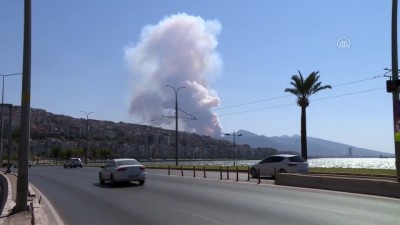teleferik - Balçova'da orman yangını - İZMİR Videosu