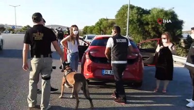 polis kopegi -  Çeşme'de huzurlu ve güvenli bayram tatili için 24 saat görevdeler Videosu