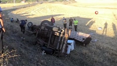  Devrilen traktörün altında kalan sürücü öldü