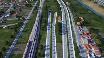 'En uzun demir yolu tüneli'nde çalışmalar hızla sürüyor - GAZİANTEP/OSMANİYE