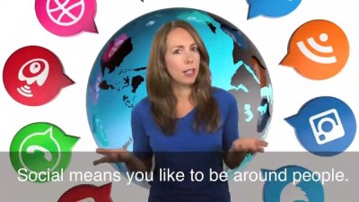 English in a Minute: Social Butterfly