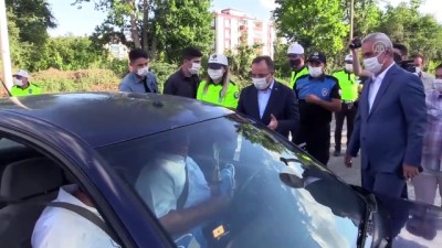 trafik denetimi - İçişleri Bakan Yardımcısı Çataklı, Kastamonu'da trafik denetimine katıldı - KASTAMONU Videosu