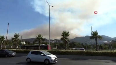  İzmir’de büyük orman yangını