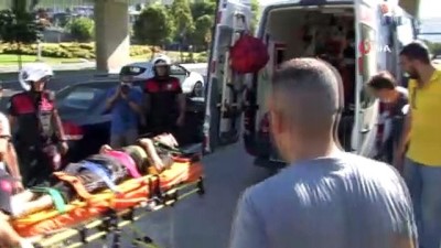 motosiklet kazasi -  Kağıthane’de film sahnelerini aratmayan motosiklet kazası: 2 yaralı Videosu
